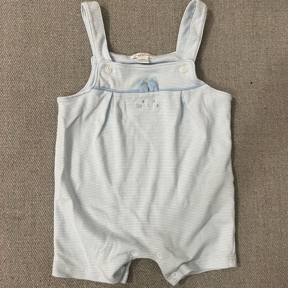 Kissy Kissy Bunny Shortall, 9mo